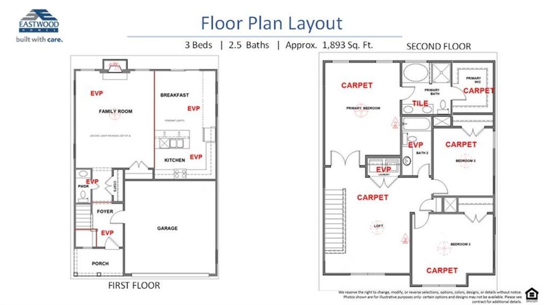 2D floor plan layout of this home in , Cartersville, GA (Image 4).