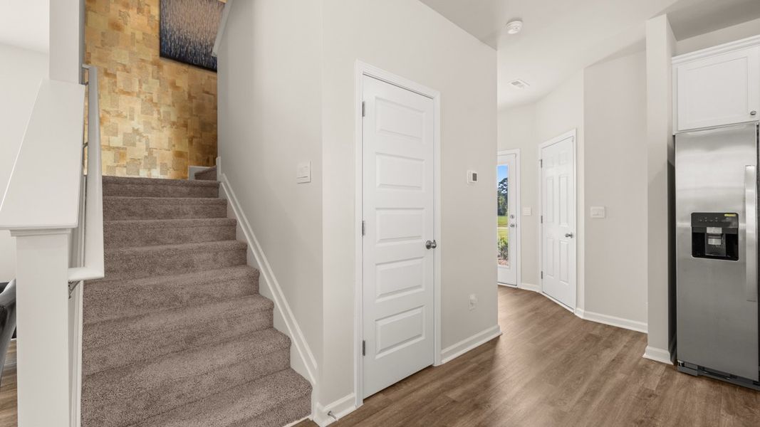 Representative unfurnished interior of a home built from the Iria Glen by D.R. Horton in Brookland Commons, Monroe (Image 22).