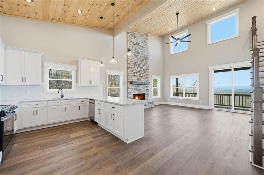 Furnished interior view inside a new home in , Ranger (Image 8).