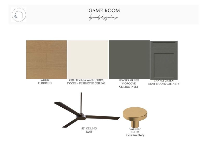 Proposed Game Room Selections! Proposed Game Room Selections!