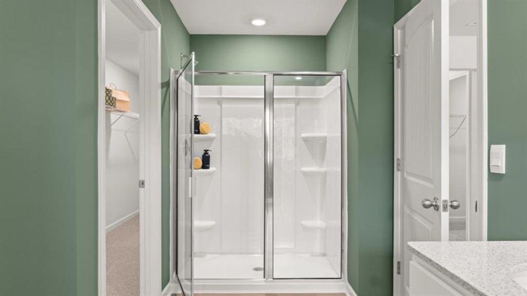 Furnished interior view inside a new home in Oconee Overlook Townhomes, Gainesville (Image 31).