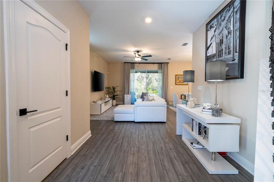 Furnished interior view inside a new home in , Kissimmee (Image 11).