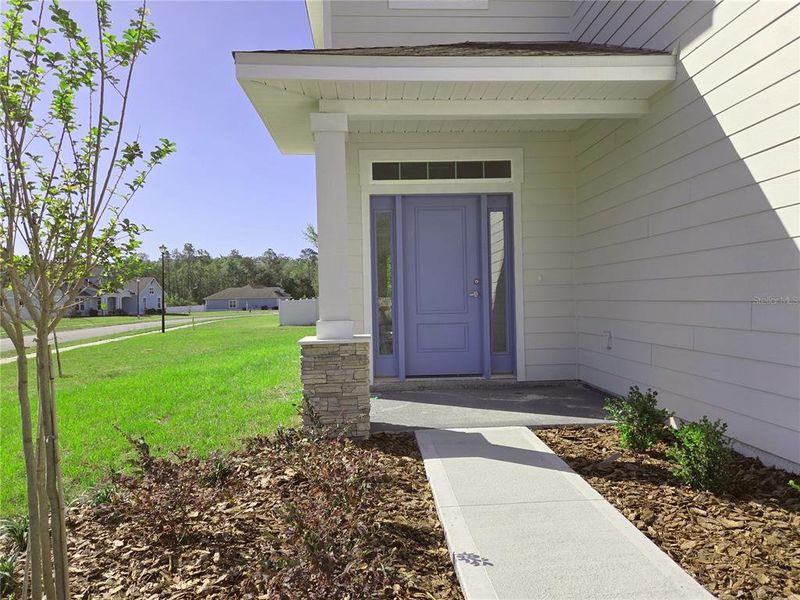 Exterior details and patio area of a home in The Preserve at Laurel Lake, Lake City (Image 18).