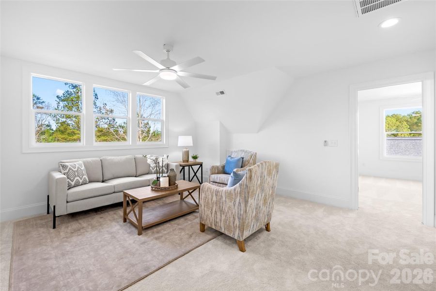 Furnished interior view inside a new home in , Statesville (Image 28). Furnished interior view inside a new home in , Statesville (Image 28).
