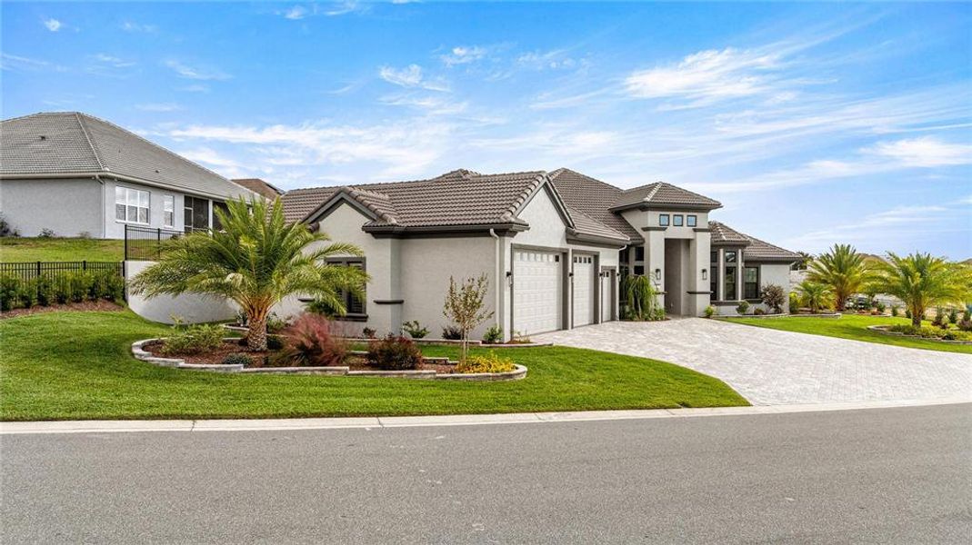 Front exterior of a new home in , Hernando, FL, highlighting curb appeal (Image 1). Front exterior of a new home in , Hernando, FL, highlighting curb appeal (Image 1).