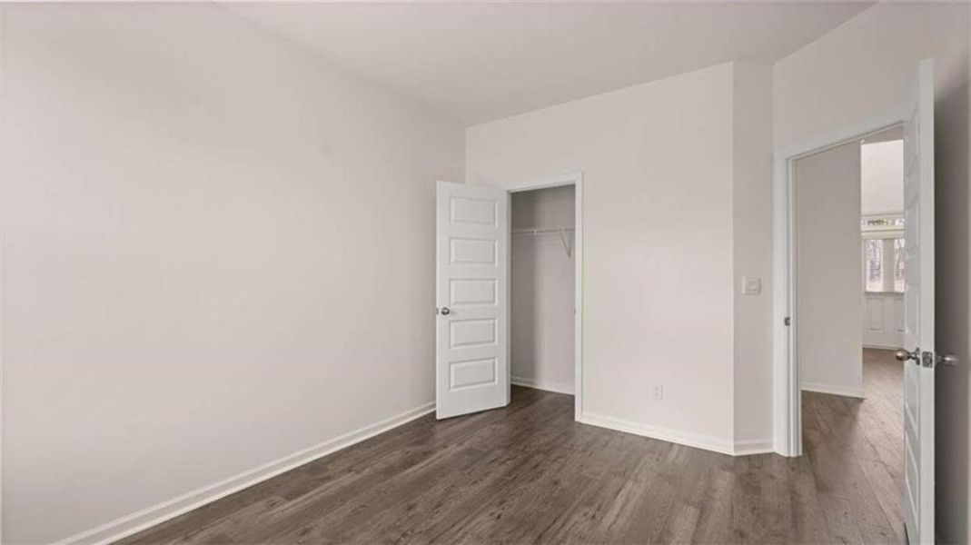 Spacious, unfurnished interior of a new home in The Gates at Pates Creek, Hampton (Image 48).