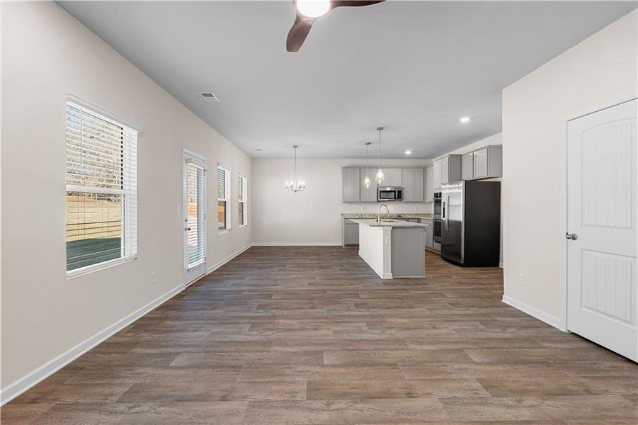 Spacious, unfurnished interior of a new home in , Covington (Image 47).