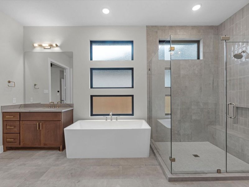 Furnished interior view inside a new home in Woodson’s Reserve, Spring (Image 6).