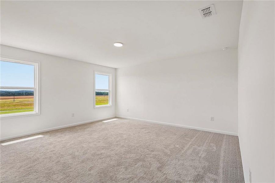 Spacious, unfurnished interior of a new home in Langston Reserve, Cartersville (Image 28).
