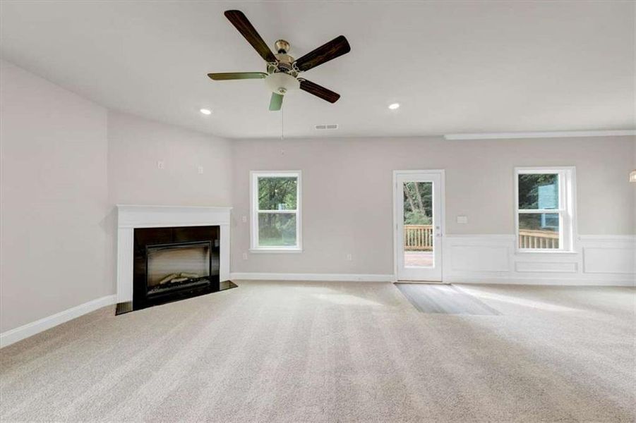 Spacious, unfurnished interior of a new home in Scarlett Place, Bowdon (Image 17).