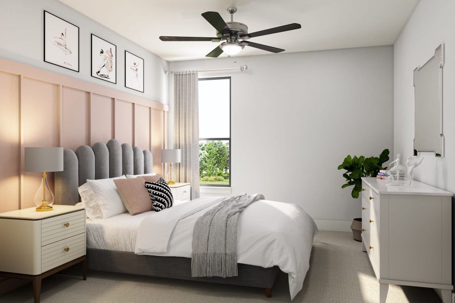 Representative furnished interior of a home built from the Downy by Tri Pointe Homes in Pecan Ridge, Fulshear (Image 22). Representative furnished interior of a home built from the Downy by Tri Pointe Homes in Pecan Ridge, Fulshear (Image 22).