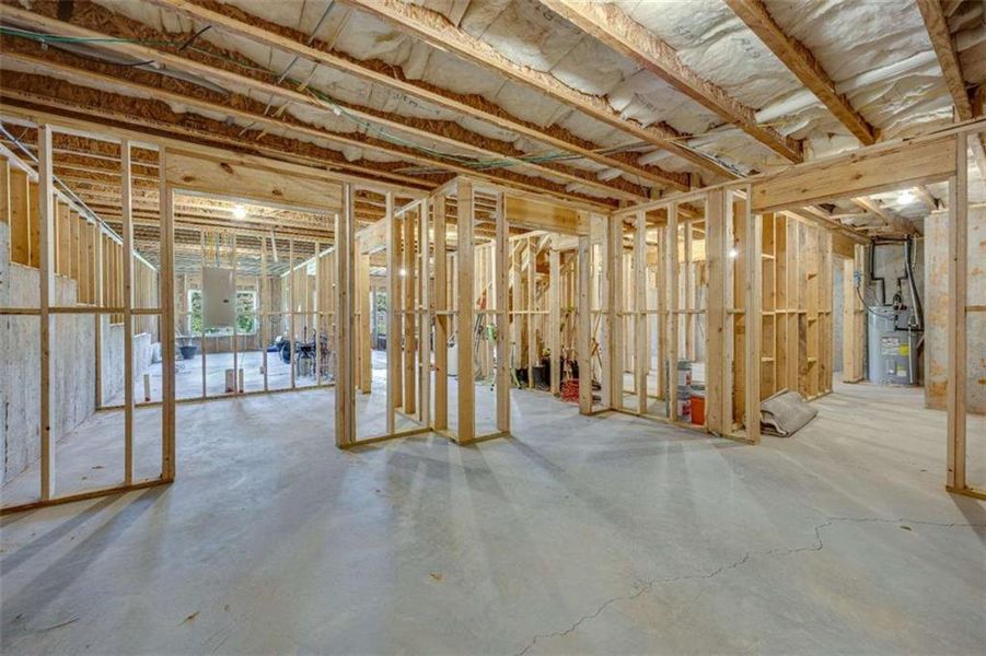 In-progress construction of a new home in , Gainesville, GA (Image 29).