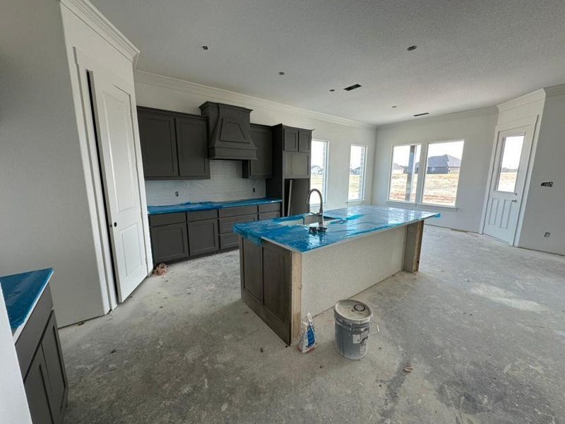 In-progress construction of a new home in Eagle Ridge Estates, Weatherford, TX (Image 6). In-progress construction of a new home in Eagle Ridge Estates, Weatherford, TX (Image 6).