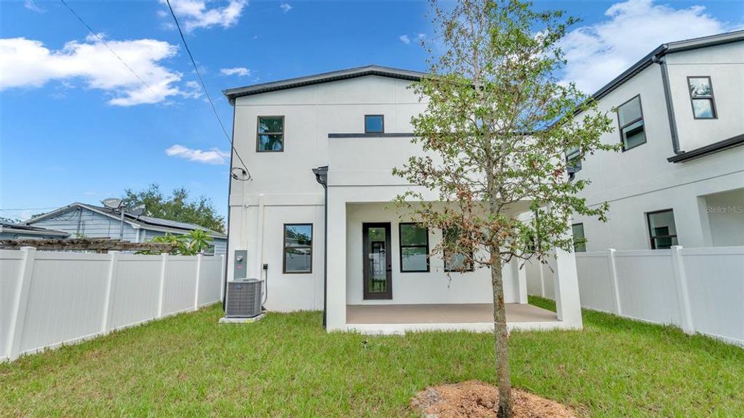 Exterior details and patio area of a home in , St. Petersburg (Image 2). Exterior details and patio area of a home in , St. Petersburg (Image 2).