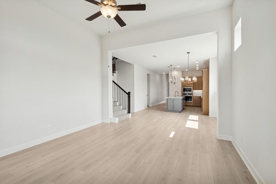 Spacious, unfurnished interior of a new home in Pomona 45' Homesites, Manvel (Image 23).