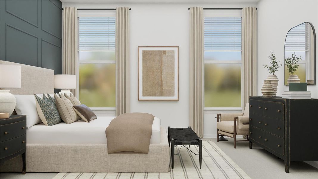 Furnished interior view inside a new home in Cotton Brook, Hutto (Image 29).