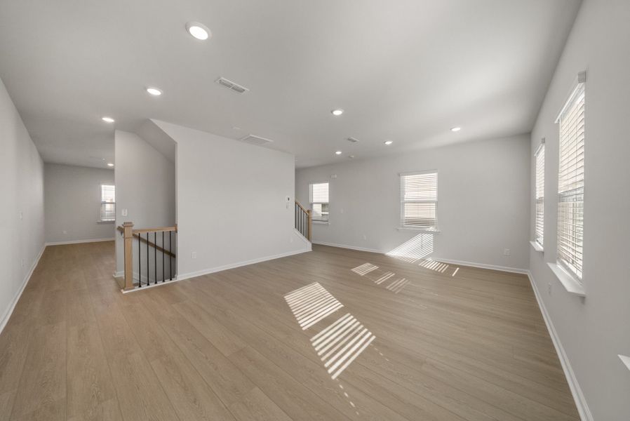 Spacious, unfurnished interior of a new home in Huxley, Apex (Image 19).