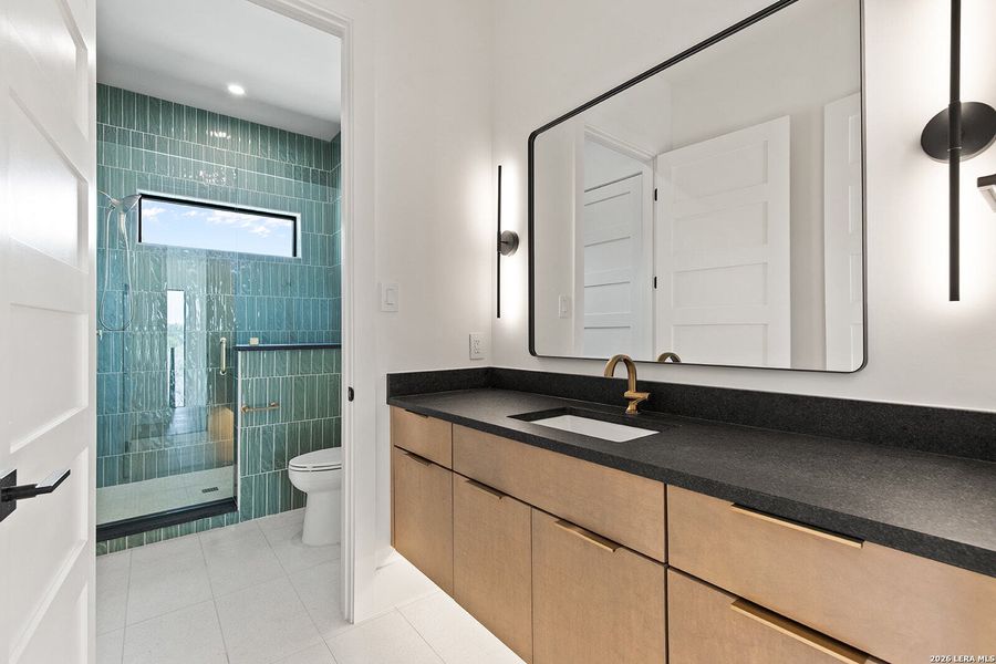 Furnished interior view inside a new home in , San Antonio (Image 4).