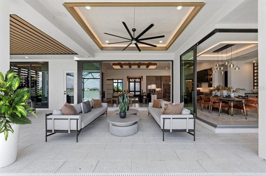 Exterior details and patio area of a home in , Venice (Image 34). Exterior details and patio area of a home in , Venice (Image 34).