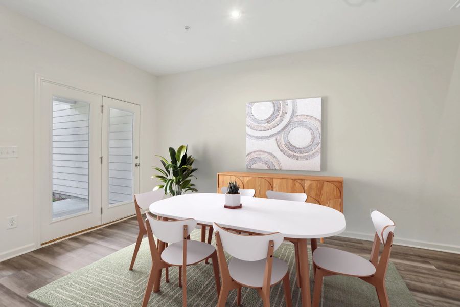 Representative furnished interior of a home built from the Echo by Starlight Homes in Kendall Grove, McDonough (Image 8).
