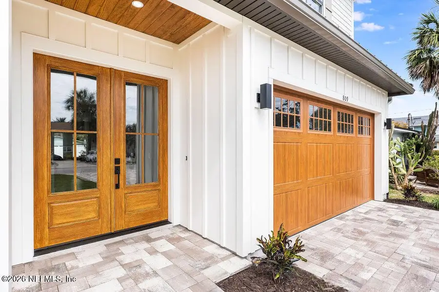 Exterior details and patio area of a home in , Jacksonville Beach (Image 3). Exterior details and patio area of a home in , Jacksonville Beach (Image 3).