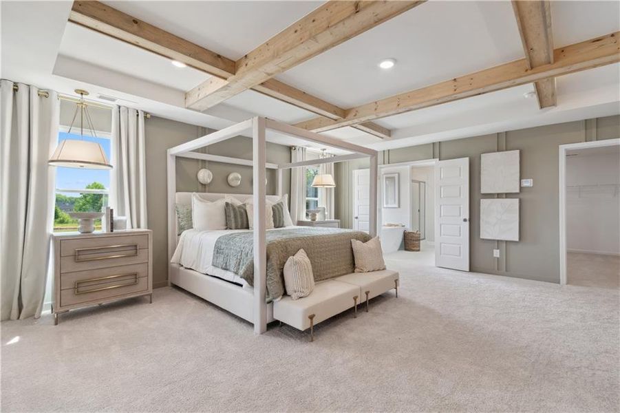 Furnished interior view inside a new home in Trinity Park, McDonough (Image 31).