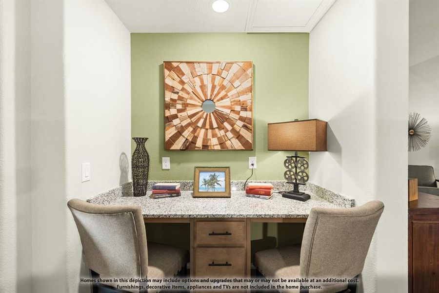 Furnished interior view inside a new home in Sunset Ridge, Alvarado (Image 5). Furnished interior view inside a new home in Sunset Ridge, Alvarado (Image 5).