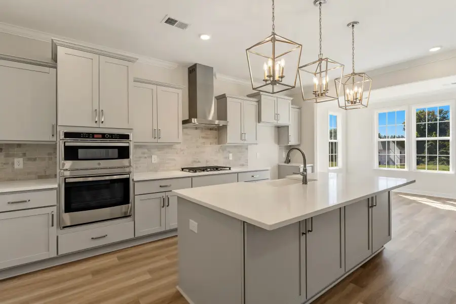 Furnished interior view inside a new home in Ridgecrest at Midway, Anderson (Image 7).