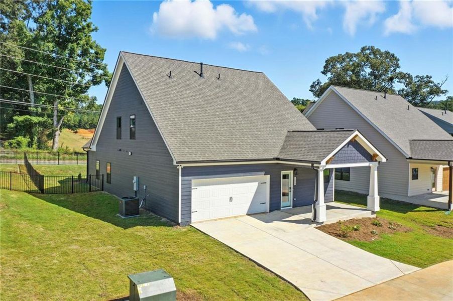 Front exterior of a home in the Ferguson Corners community, located in Emerson, GA (Image 3).