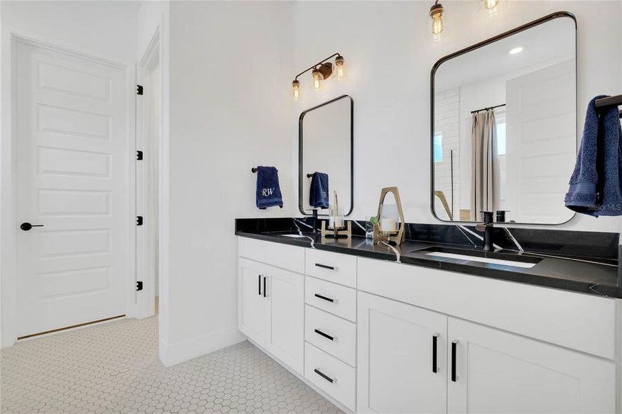 Furnished interior view inside a new home in Northlake At Ovation, Winter Garden (Image 25).