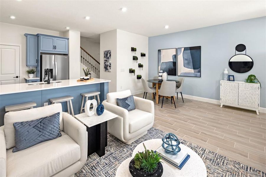 Furnished interior view inside a new home in Gardenia Reserve, Apopka (Image 16).