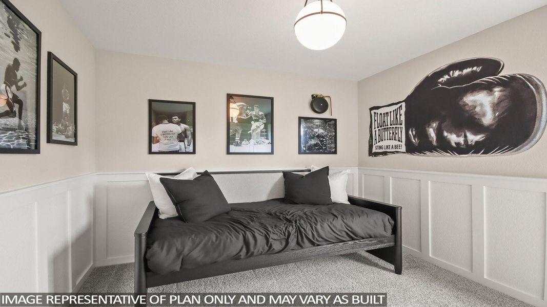 Furnished interior view inside a new home in Silverthorne, Conroe (Image 11).