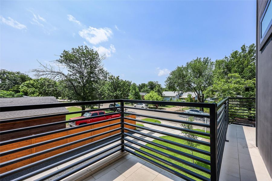 Exterior details and patio area of a home in , Austin (Image 26). Exterior details and patio area of a home in , Austin (Image 26).