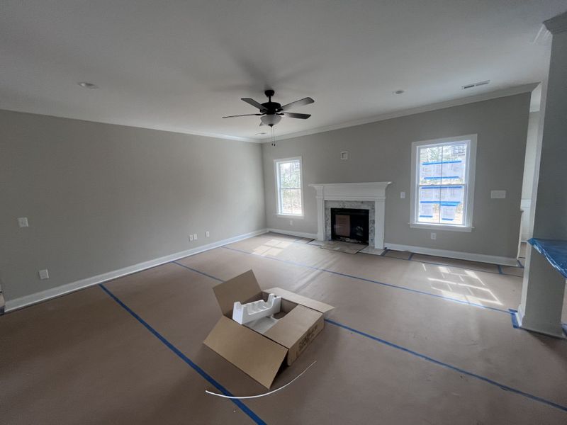 In-progress construction of a new home in The Preserve at Langston, Greenville, NC (Image 8).