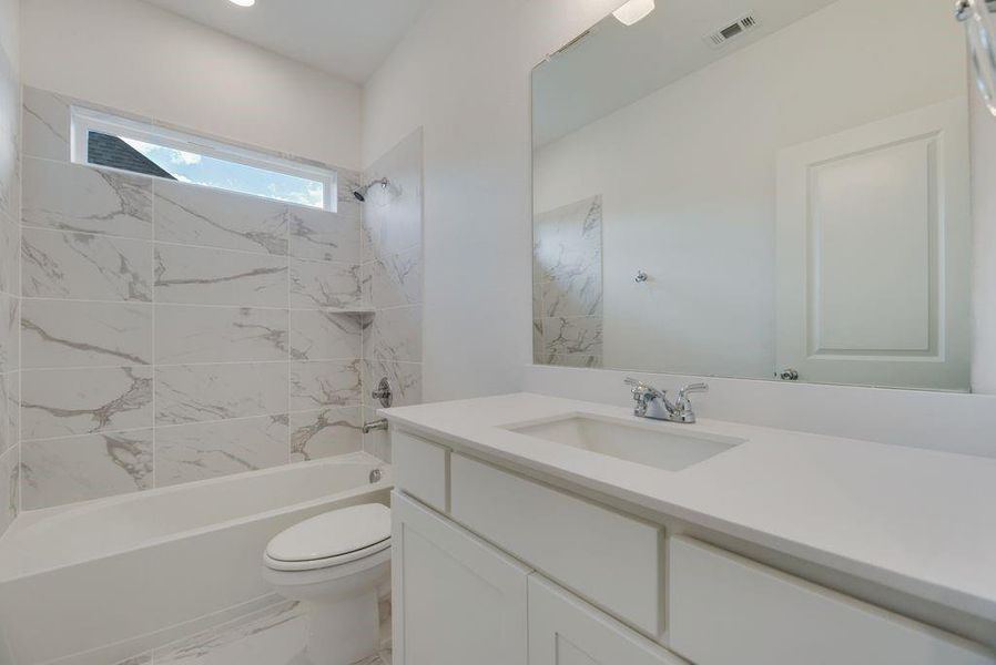 Furnished interior view inside a new home in Solterra Texas, Mesquite (Image 17).
