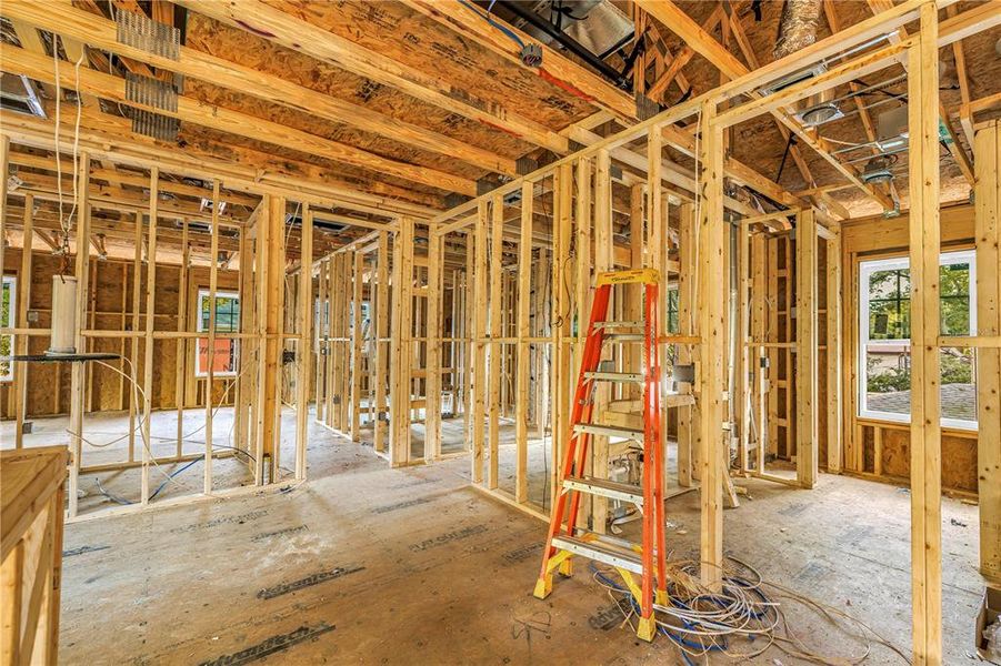 In-progress construction of a new home in , St. Petersburg, FL (Image 7).