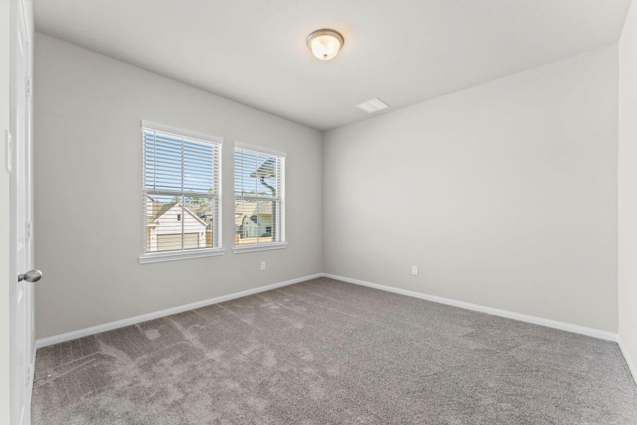 Spacious, unfurnished interior of a new home in The Highlands, Porter (Image 43). Spacious, unfurnished interior of a new home in The Highlands, Porter (Image 43).