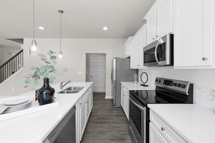 Furnished interior view inside a new home in Sutton's Landing, Statham (Image 17).