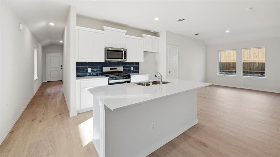 Furnished interior view inside a new home in Winchester Crossing, Princeton (Image 8).