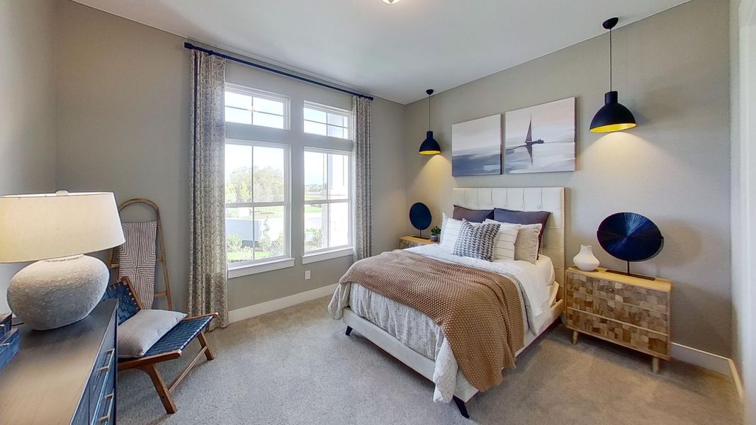 Furnished interior view inside a new home in Broken Oak, Georgetown (Image 41). Furnished interior view inside a new home in Broken Oak, Georgetown (Image 41).