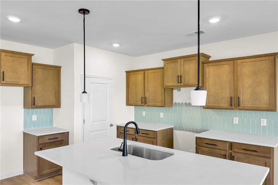 Close-up of interior finishes inside a home in Brownstone Park, Easley (Image 8).