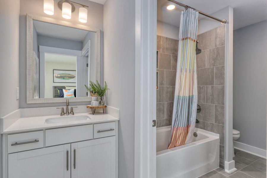 Furnished interior view inside a new home in , Summerville (Image 23).