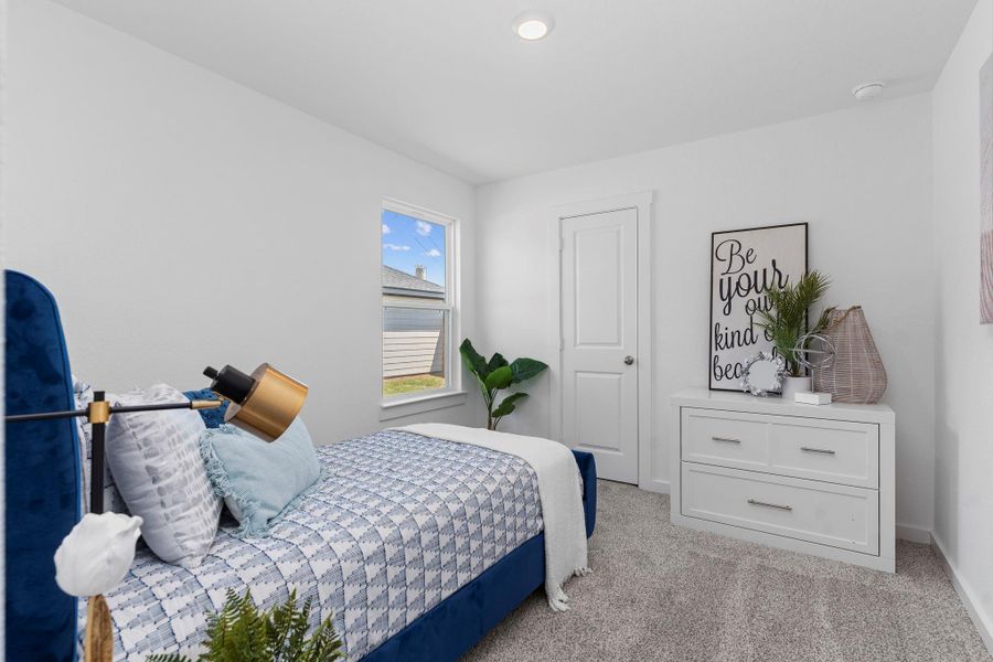 Furnished interior view inside a new home in Emberly, Beasley (Image 9).