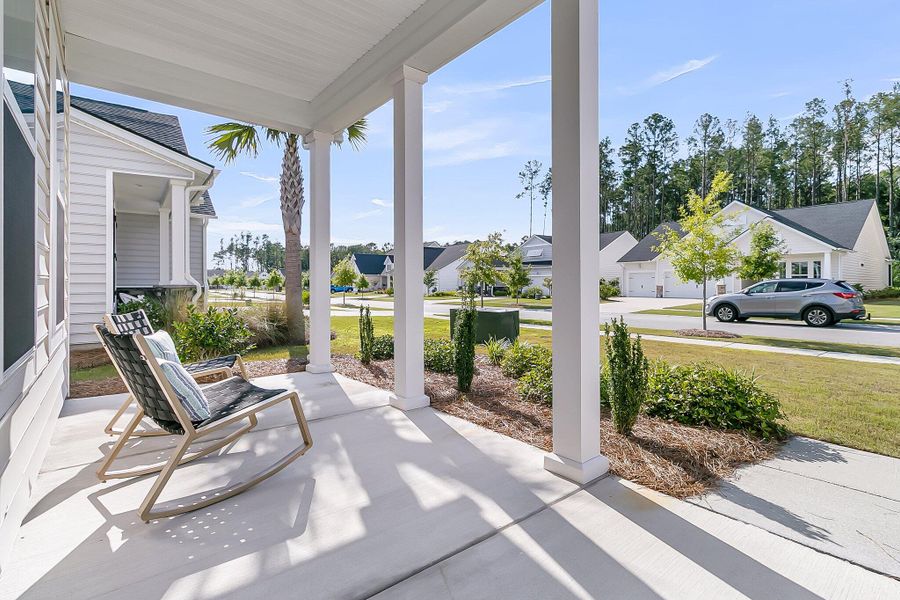 Furnished interior view inside a new home in Horizons at Summers Corner | 55+: The Legends, Summerville (Image 9).