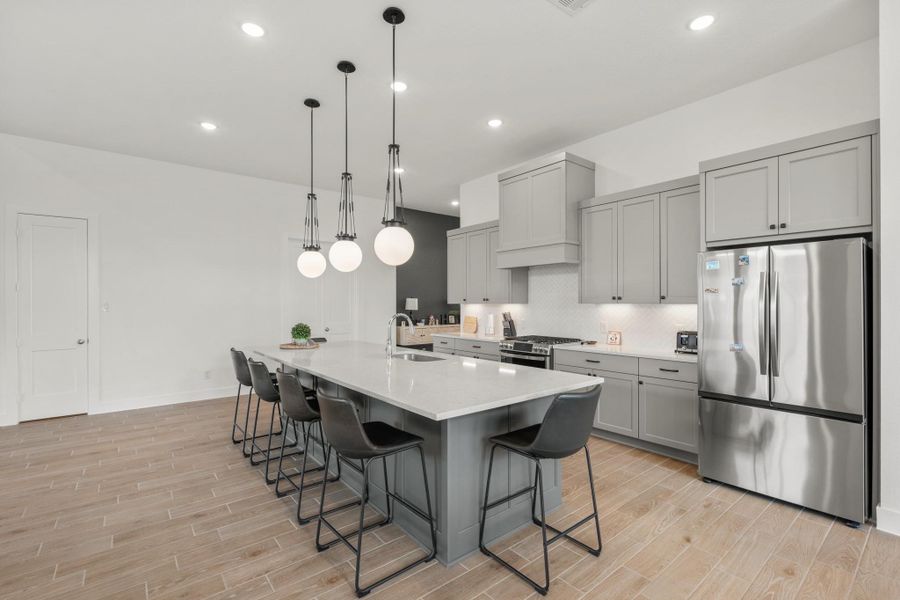 Furnished interior view inside a new home in Elyson, Katy (Image 7). Furnished interior view inside a new home in Elyson, Katy (Image 7).