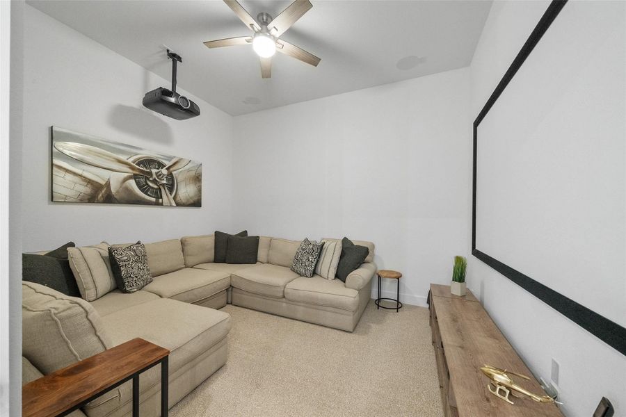 Furnished interior view inside a new home in Woodforest, Montgomery (Image 14). Furnished interior view inside a new home in Woodforest, Montgomery (Image 14).