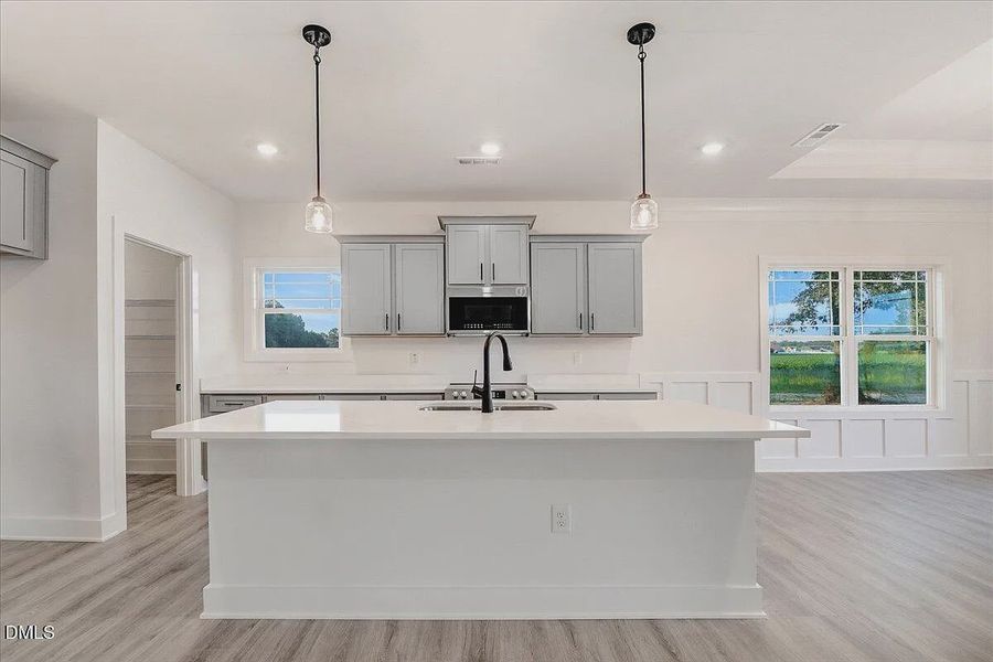 Furnished interior view inside a new home in Charlotte's Ridge, Middlesex (Image 4).
