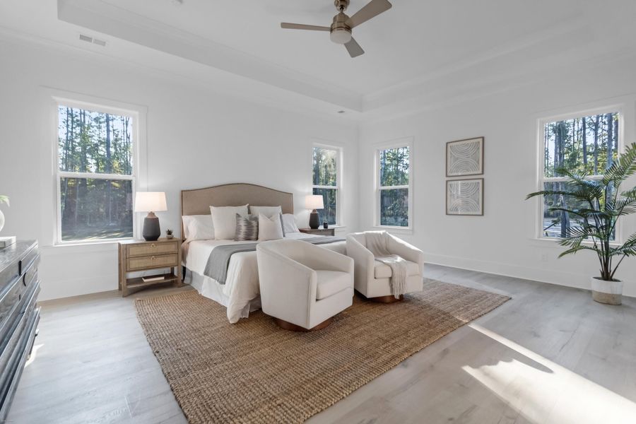Furnished interior view inside a new home in , Moncks Corner (Image 18). Furnished interior view inside a new home in , Moncks Corner (Image 18).