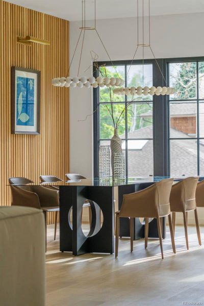 Furnished interior view inside a new home in , Denver (Image 37).