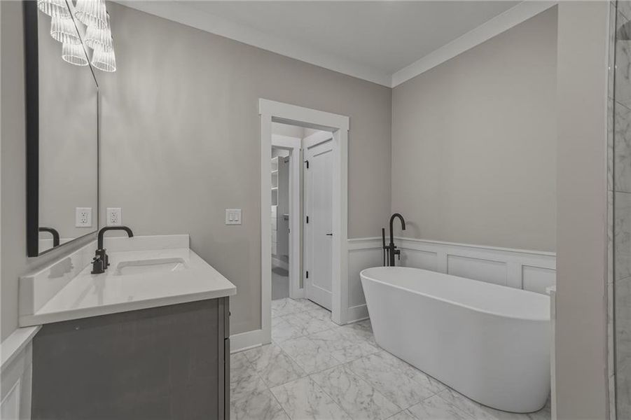 Furnished interior view inside a new home in , Ball Ground (Image 9).